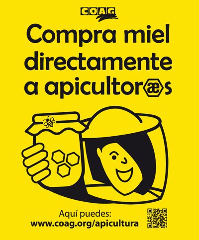COAG lanza una nueva campaña para promover la compra directa de miel a los apicultores nacionales